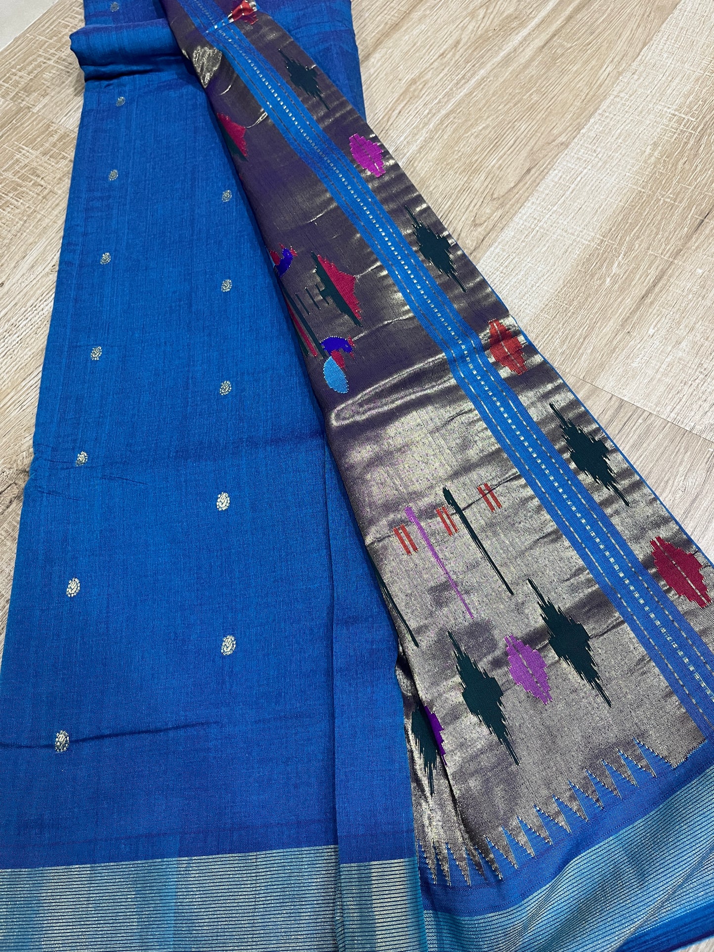 Paithani Blue