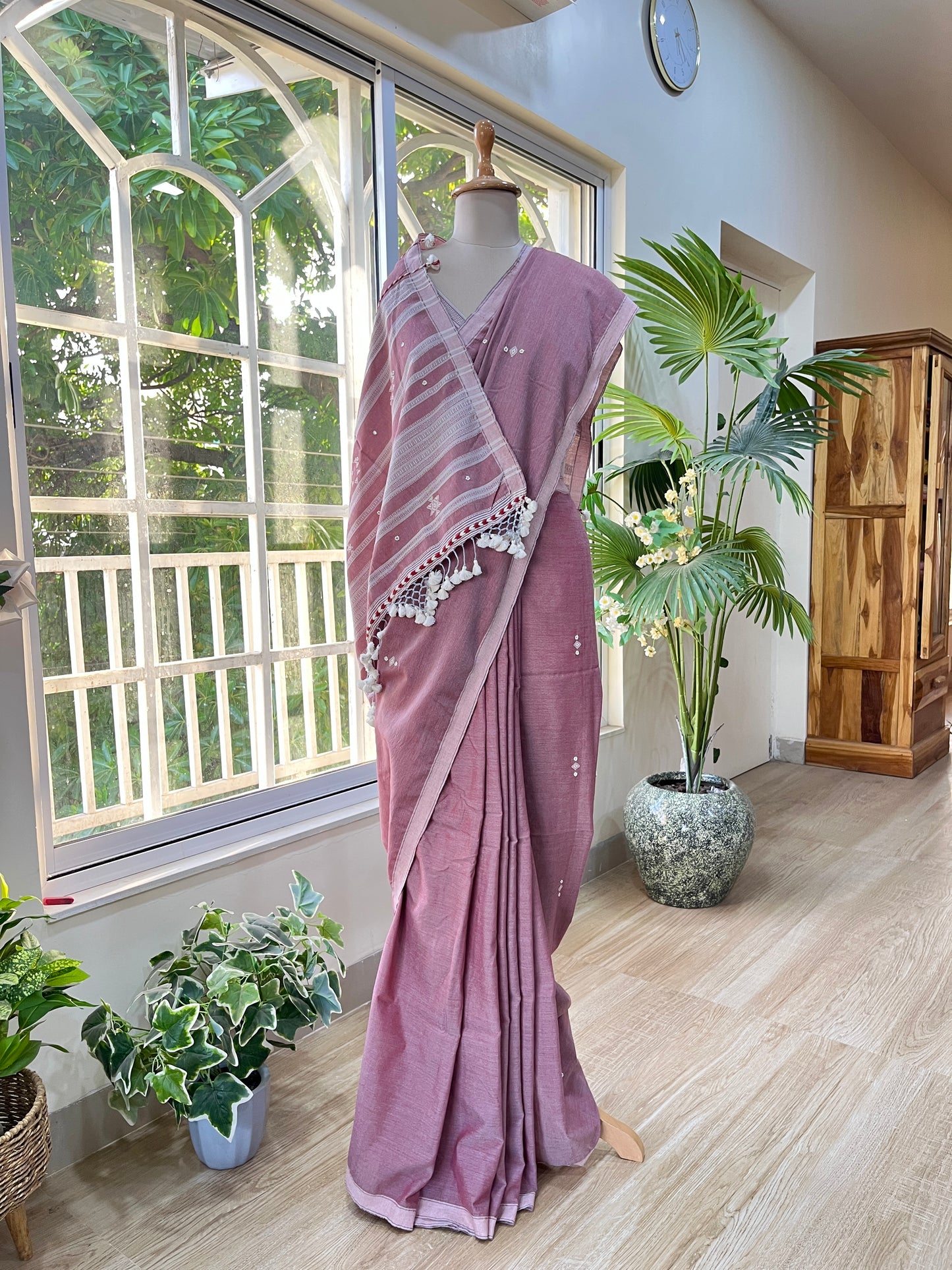Buno Kahani Handwoven Kala Cotton Saree The Mirari Life
