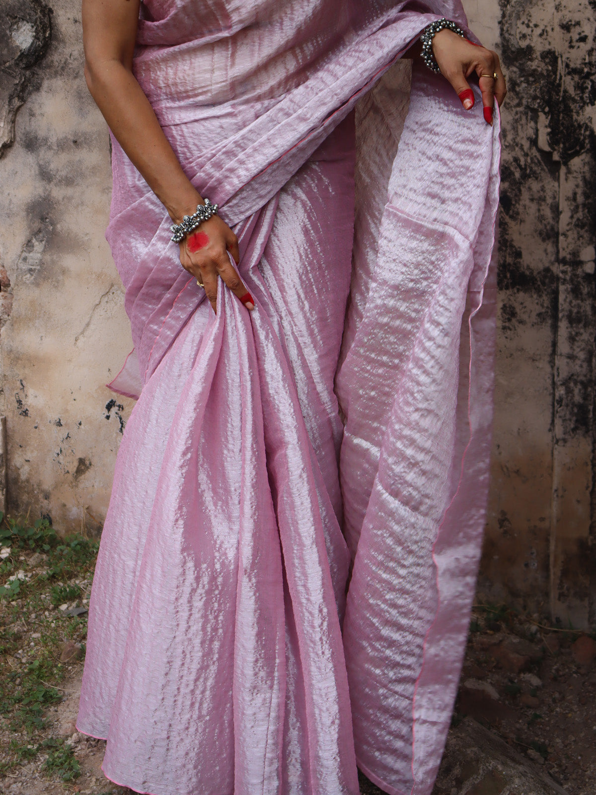 Gul Saaz - Tissue Cotton Saree