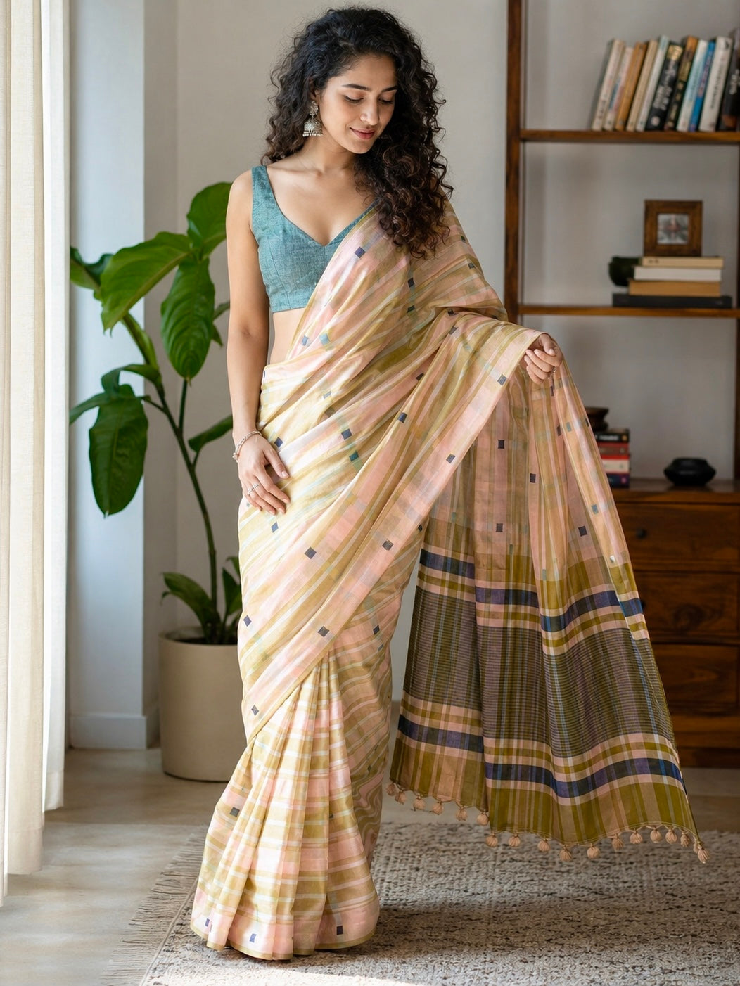 Free Spirit Nadiya Jamdani Saree The Mirari Life