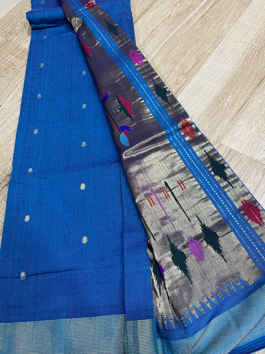 Paithani Blue