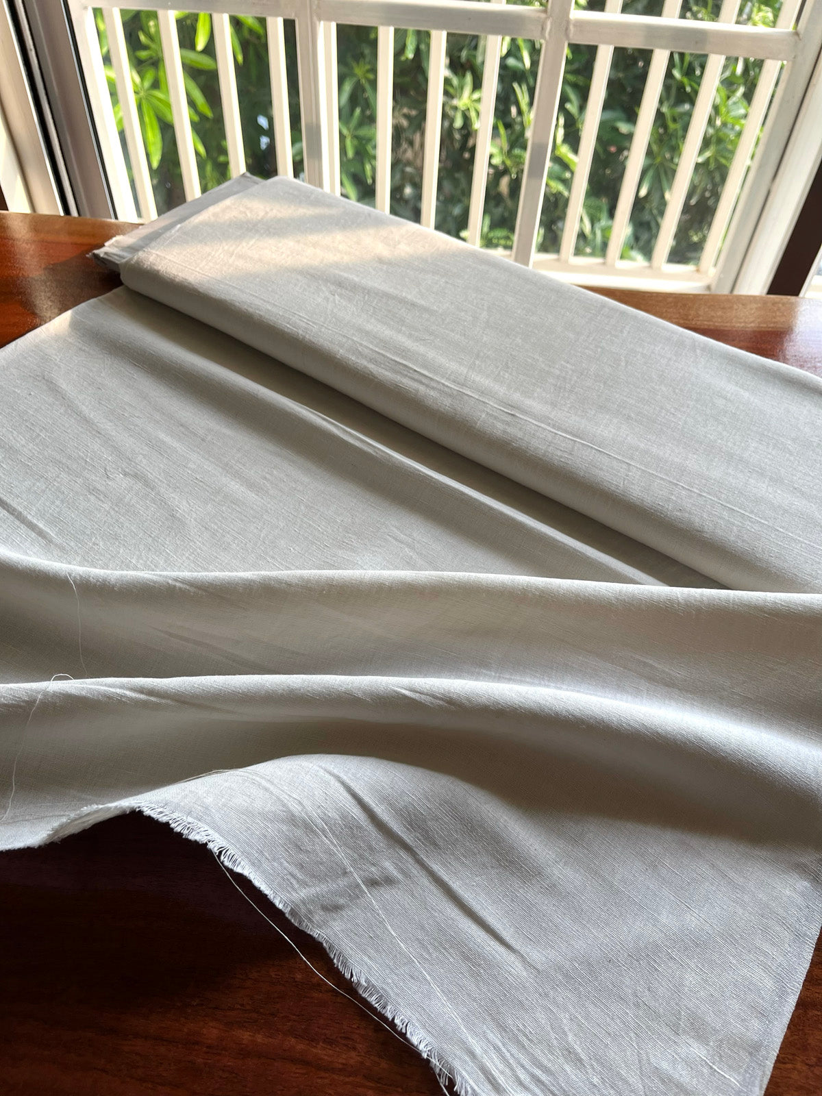 Cotton Linen Handwoven Fabric