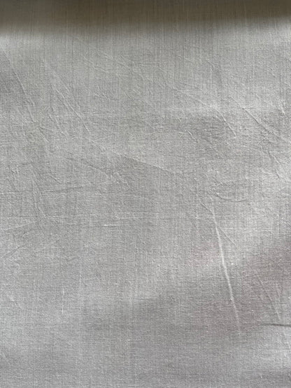 White Cotton Handwoven Fabric