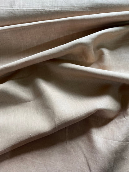 Sand Brown Linen Fabric || For Shirt Pants and Top