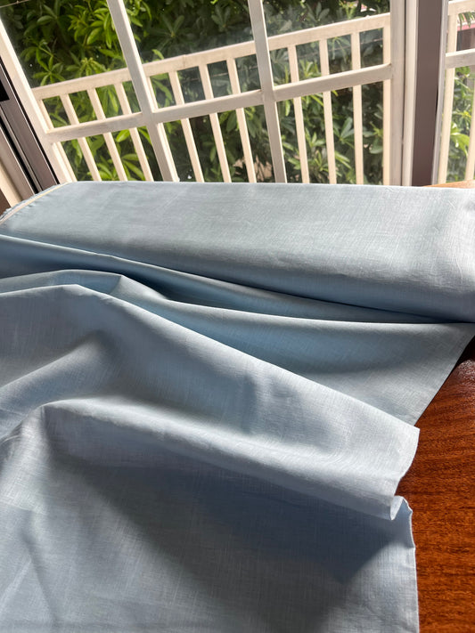 Blue Linen Fabric || For Shirt Pants and Top