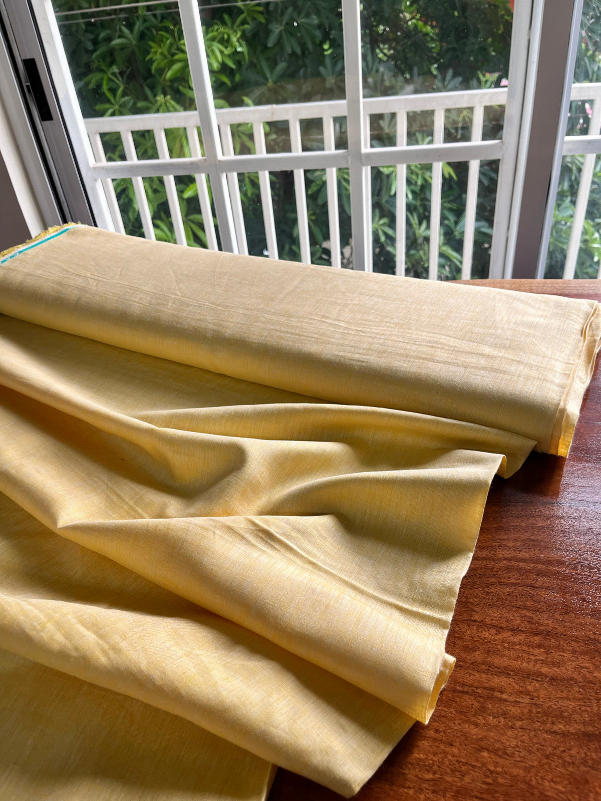 Yellow Linen Fabric || For Shirt Pants and Top