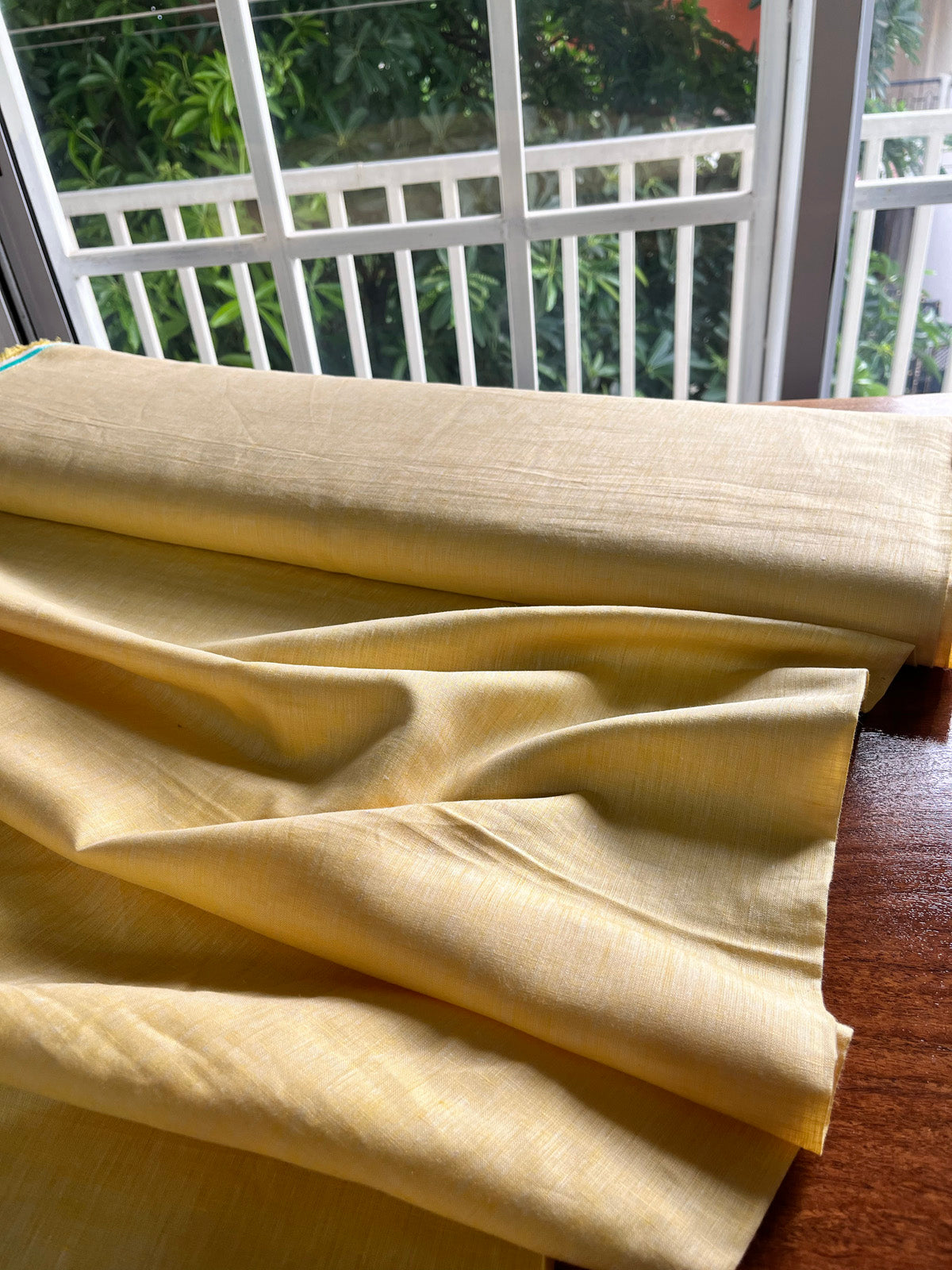 Yellow Linen Fabric || For Shirt Pants and Top