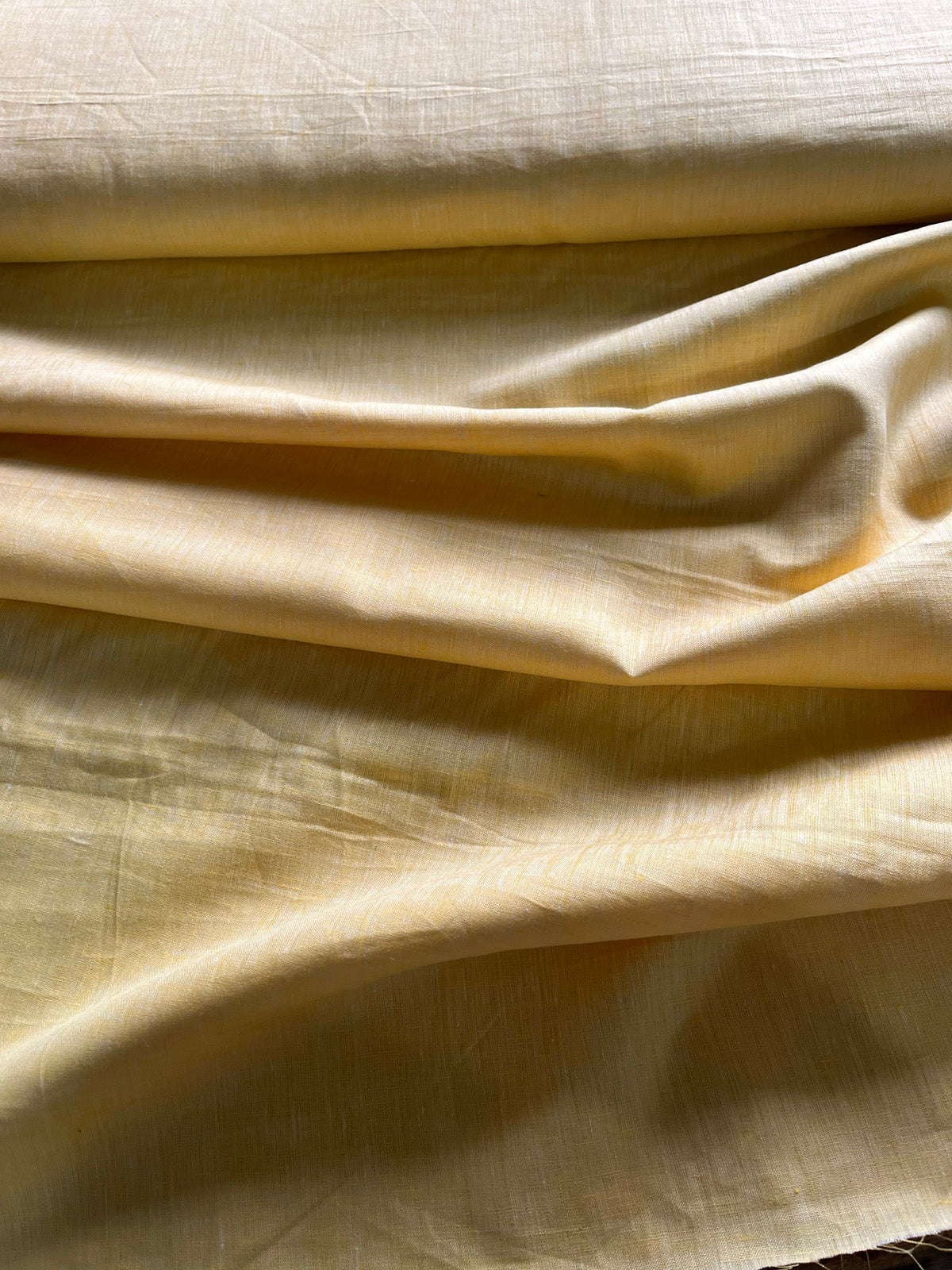 Yellow Linen Fabric || For Shirt Pants and Top
