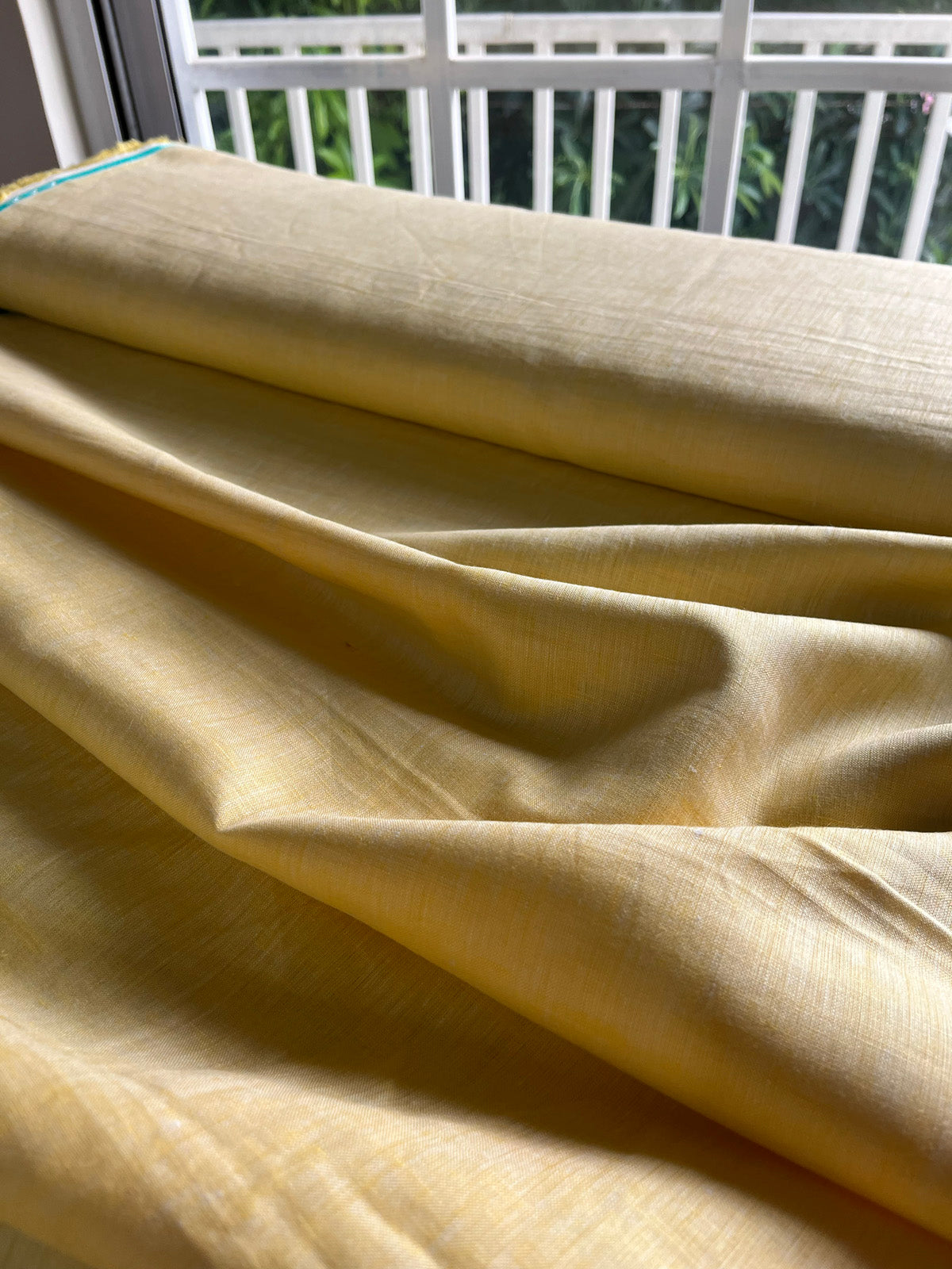 Yellow Linen Fabric || For Shirt Pants and Top