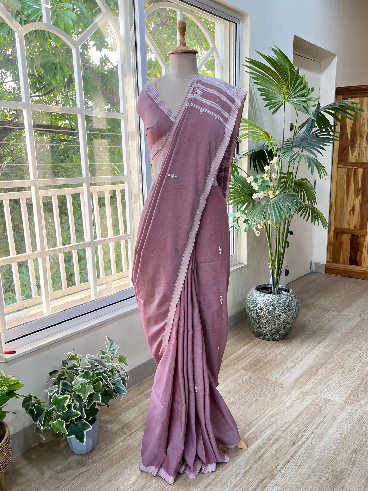 Buno Kahani Handwoven Kala Cotton Saree The Mirari Life