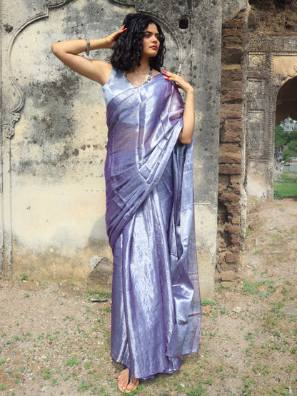 Raat Ki Sehar - Tissue Cotton Saree