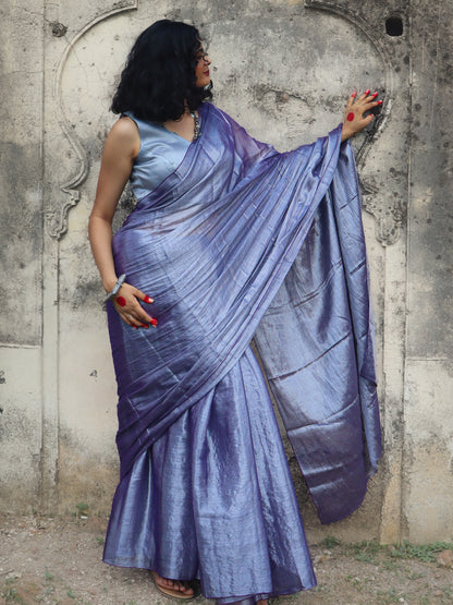 Raat Ki Sehar - Tissue Cotton Saree