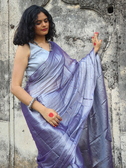 Raat Ki Sehar - Tissue Cotton Saree