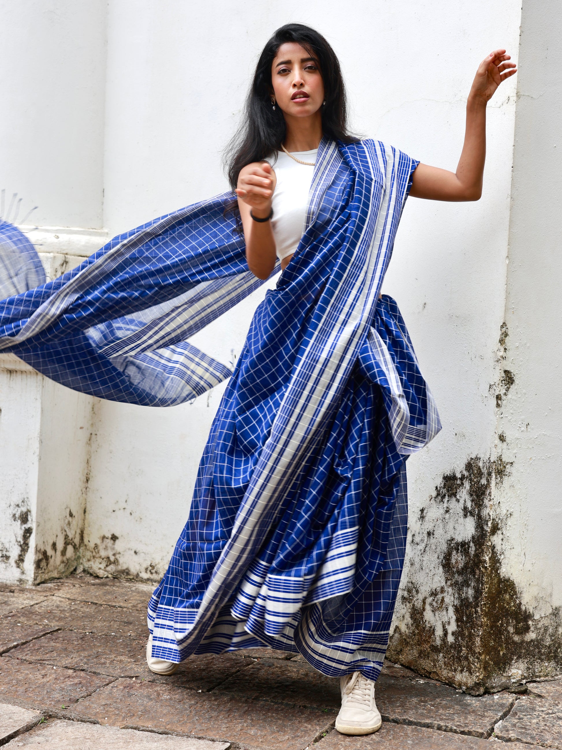 Grid and Grace Saree The Mirari Life
