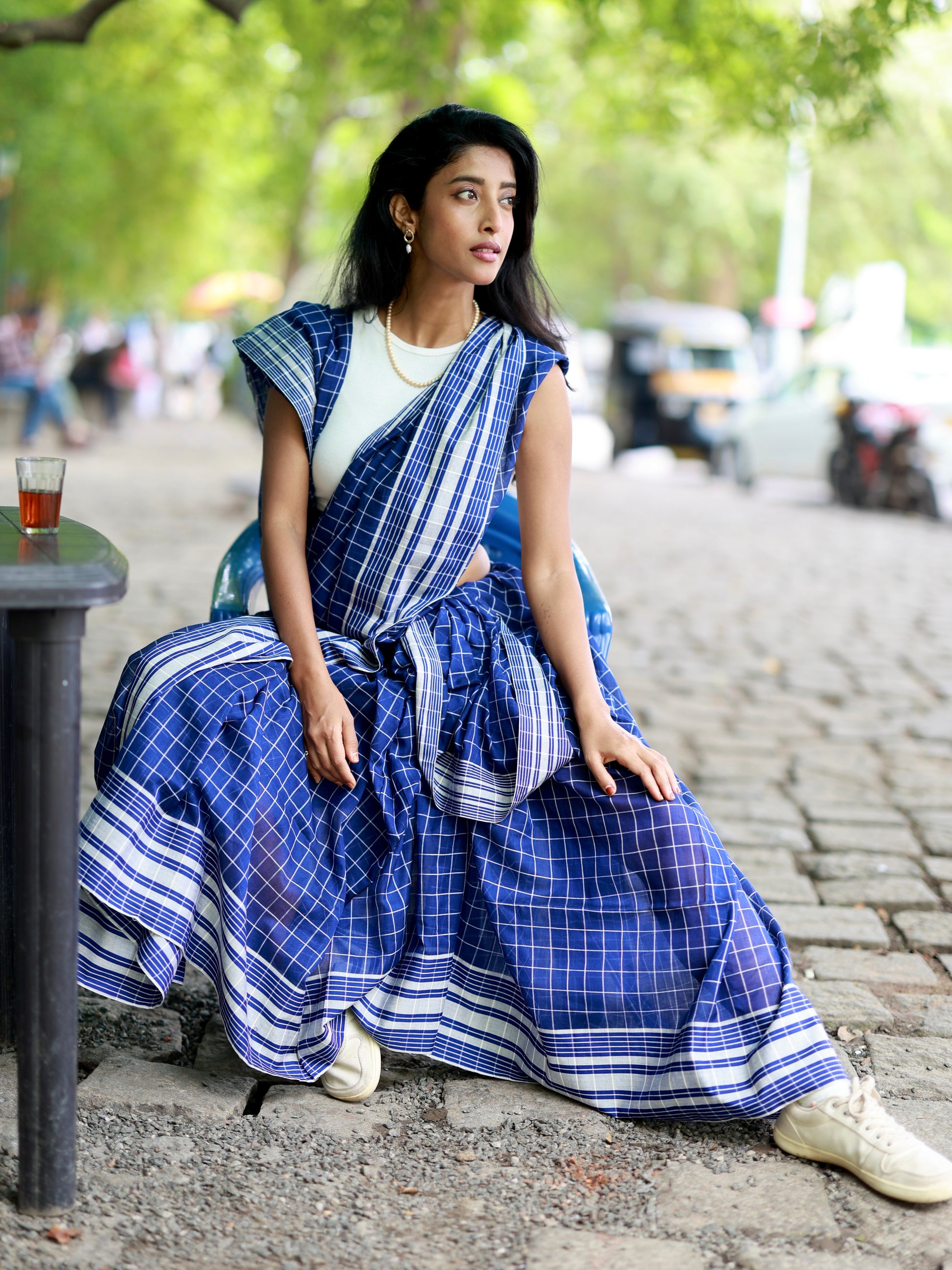 Grid and Grace Saree The Mirari Life