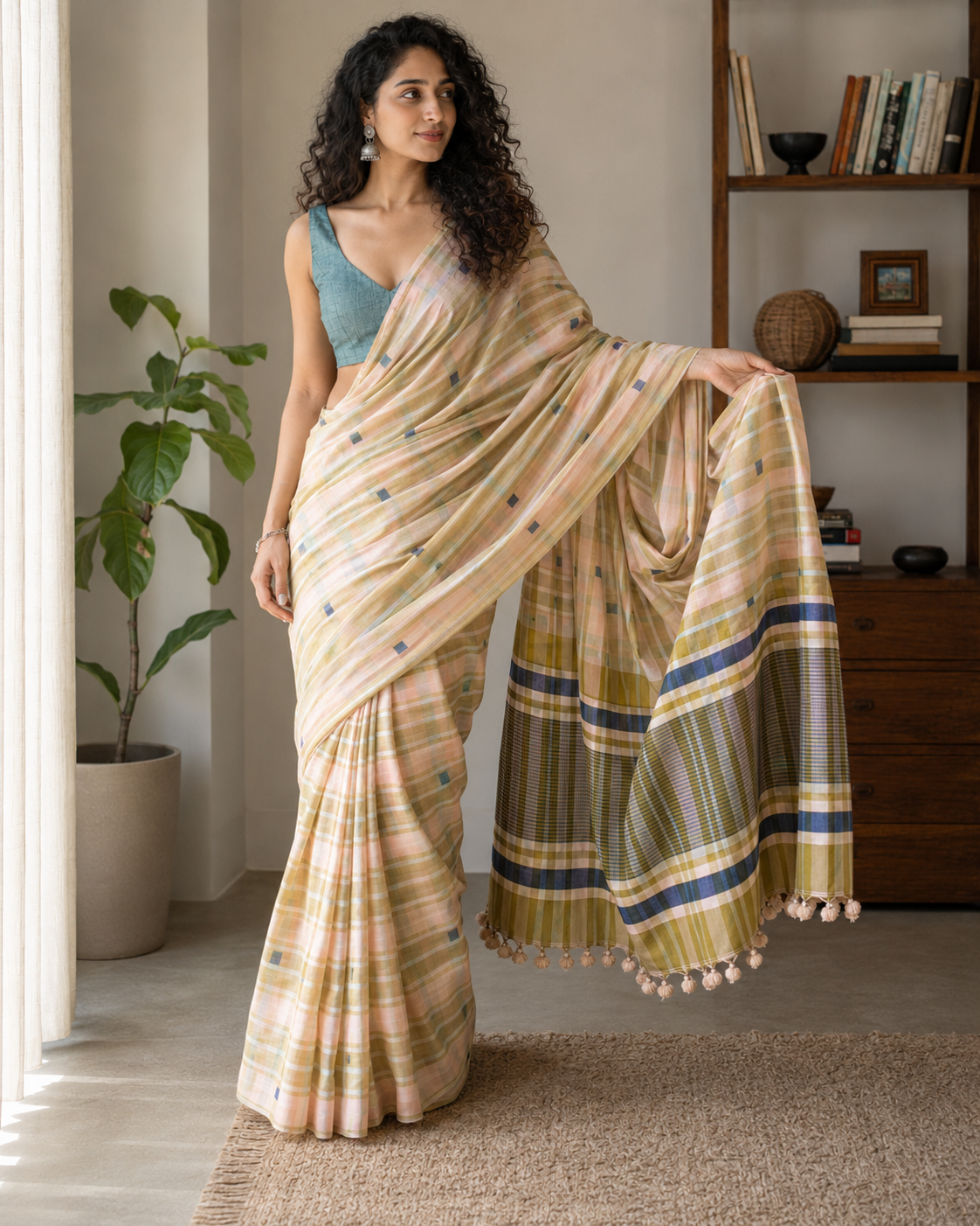Free Spirit Nadiya Jamdani Saree The Mirari Life